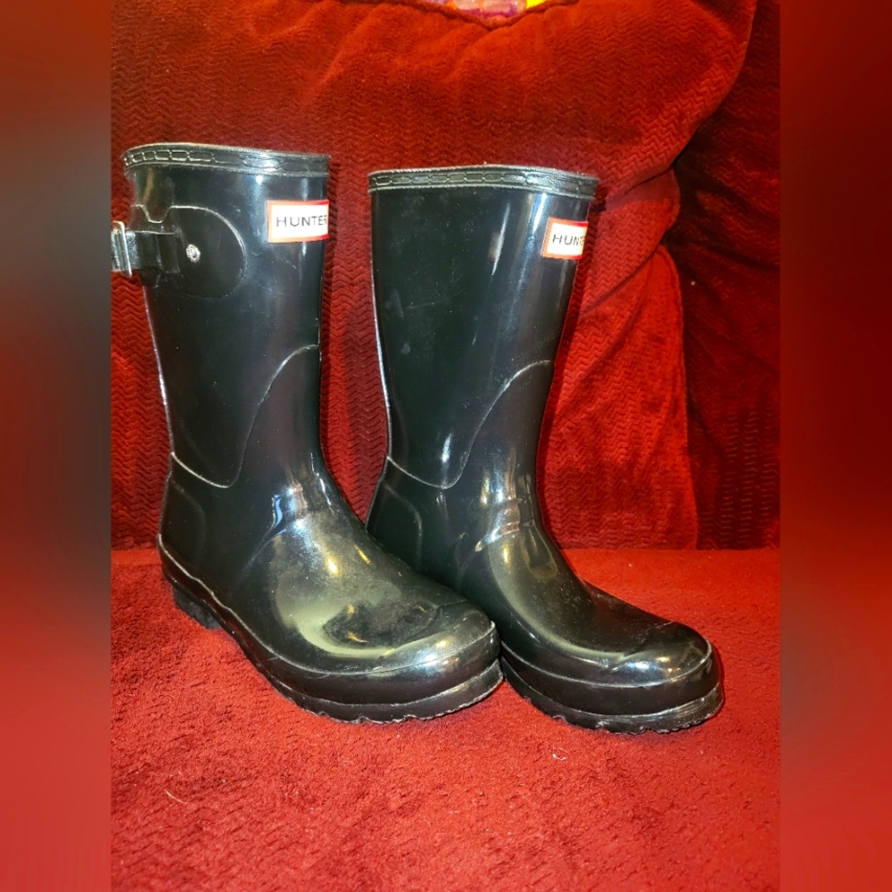 Original Hunter boots size 5